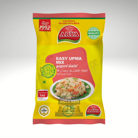 Arya Easy Upma Mix packet – ready-to-cook South Indian breakfast with roasted semolina