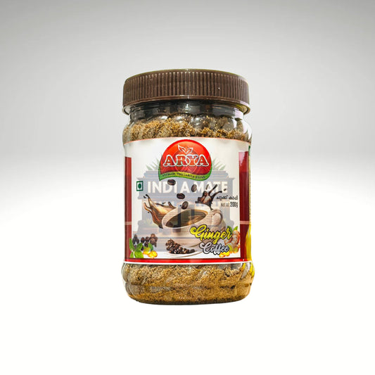 Arya Chukku Kappi – Traditional Kerala ginger coffee made with dried ginger and spices for a soothing herbal drink.