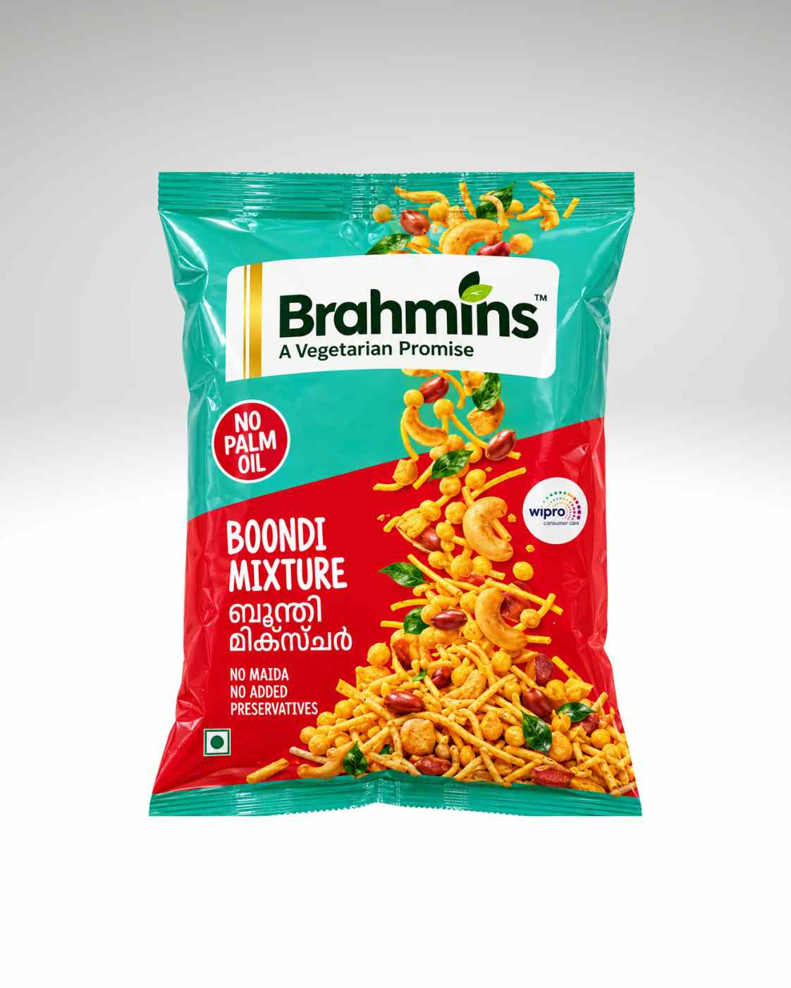 Brahmins Boondi Mixture Crispy Spicy Kerala Style Indian Namkeen Snack.