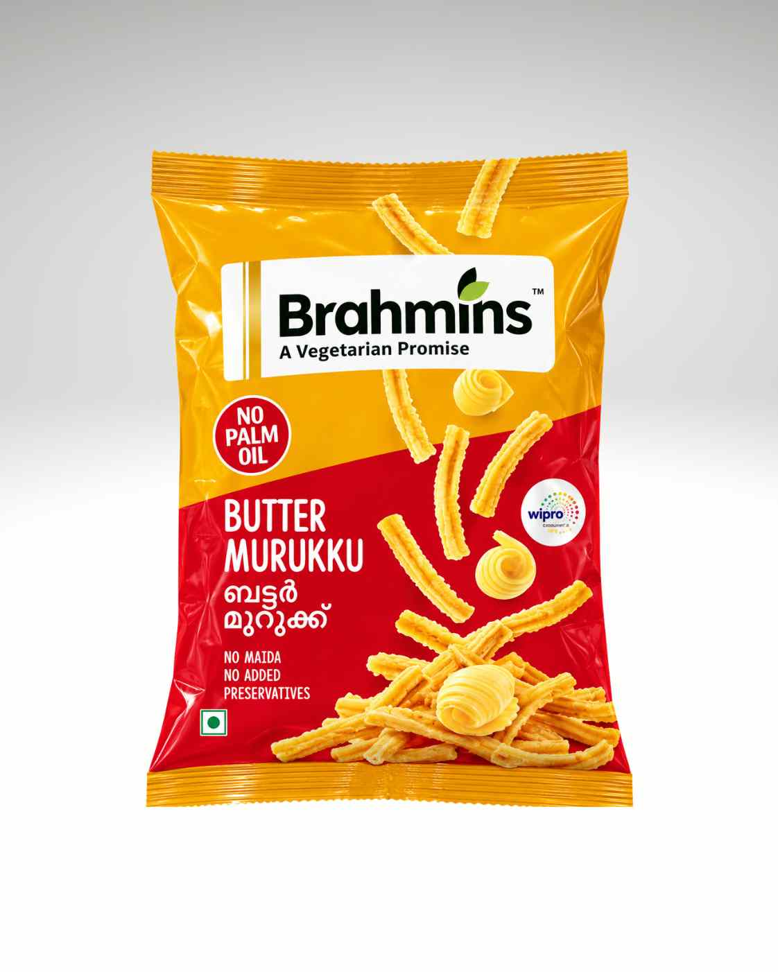 Brahmins Butter Murukku Crispy Buttery South Indian Savoury Snack.