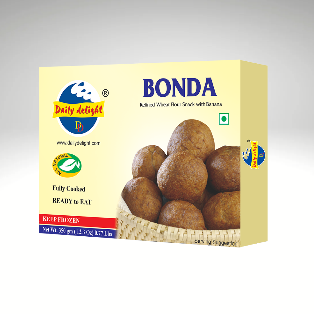 Daily Delight Bonda - Authentic South Indian Banana Wheat Flour Snack