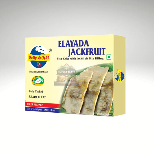 Daily Delight Elayada Jackfruit - Traditional Kerala delicacy of jackfruit wrapped in banana leaves, available at IndiaMate.