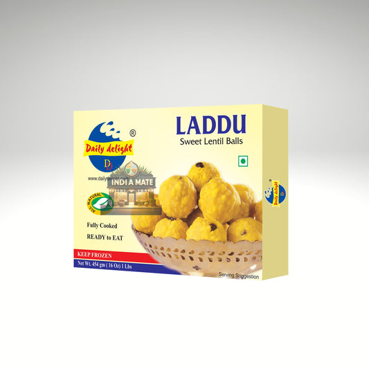 Daily Delight Laddu traditional Indian sweet for festivals and celebrations.