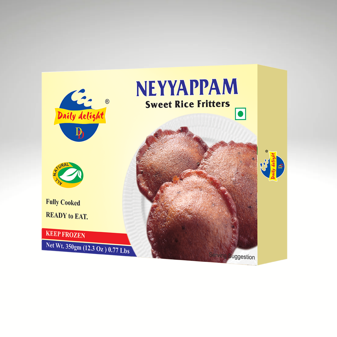 Daily Delight Neyyappam - Sweet Rice Fritters with Ghee and Jaggery