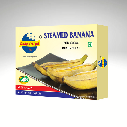 Daily Delight Steamed Bananas - Nutritious and Easily Digestible Snack