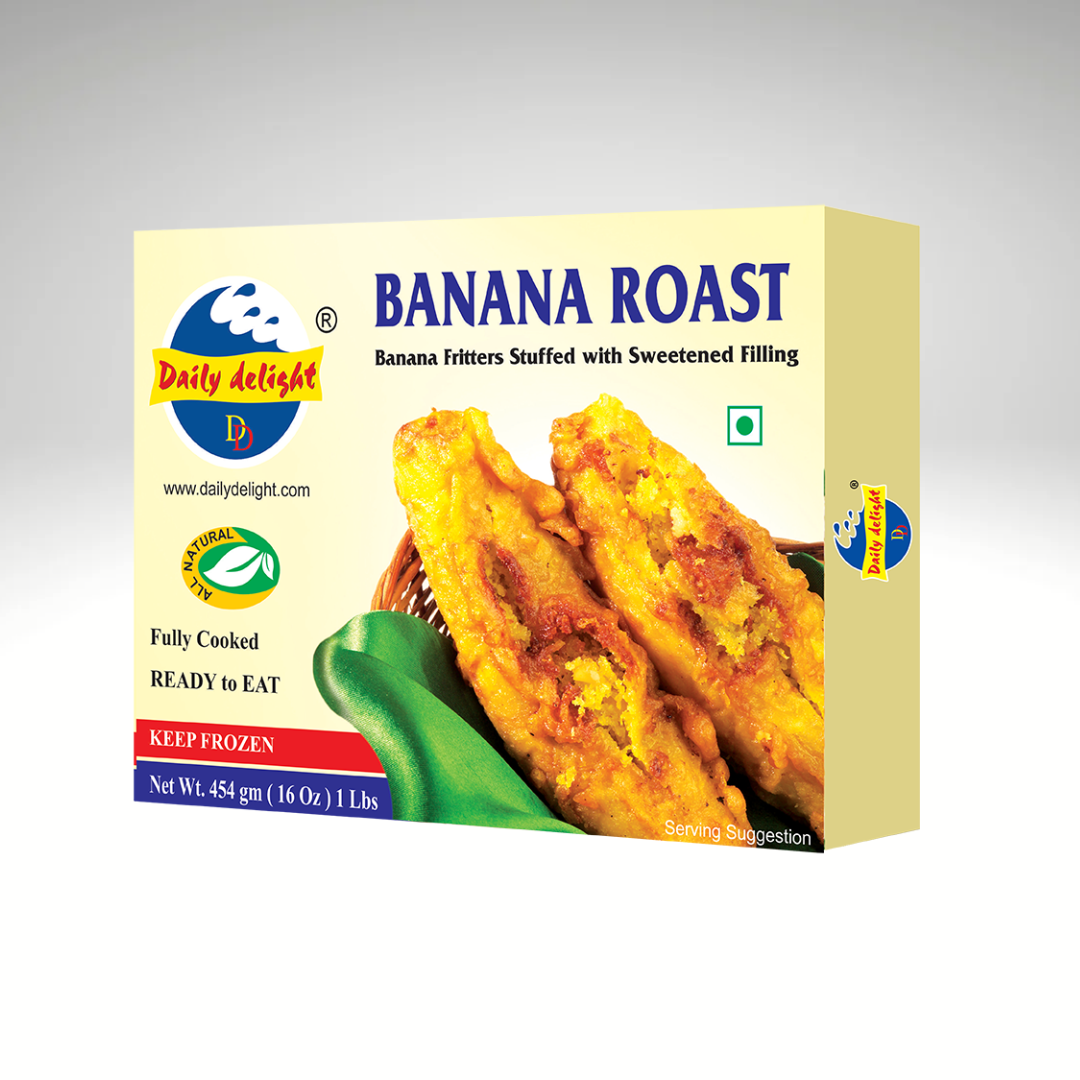 Daily Delight Banana Roast - Stuffed Kerala Banana Fritters