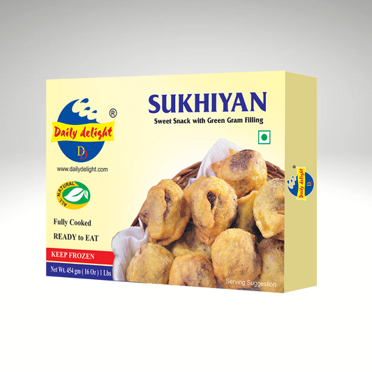 Daily Delight Sukhiyan - Sweet Snack with Protein-Rich Green Gram