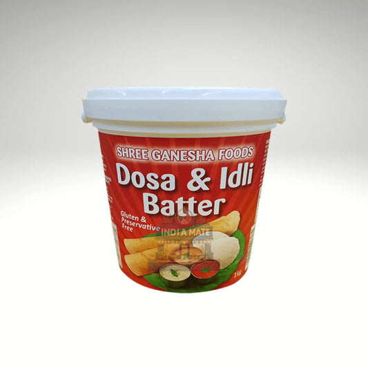 Shree Ganesha Foods Dosa & Idli Batter – Fresh fermented batter for soft idlis and crispy dosas.
