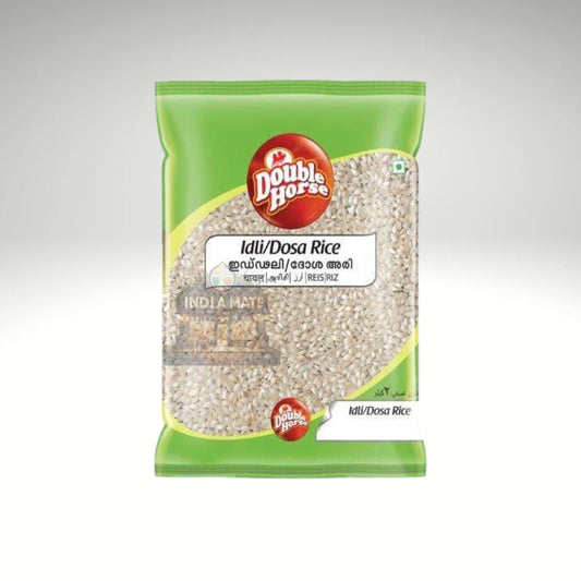 Double Horse Idli Dosa Rice - Premium rice for soft and fluffy idlis and crispy dosas, available at IndiaMate.