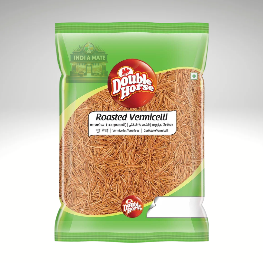 Packaged Roasted Vermicelli with Double Horse logo on a white background