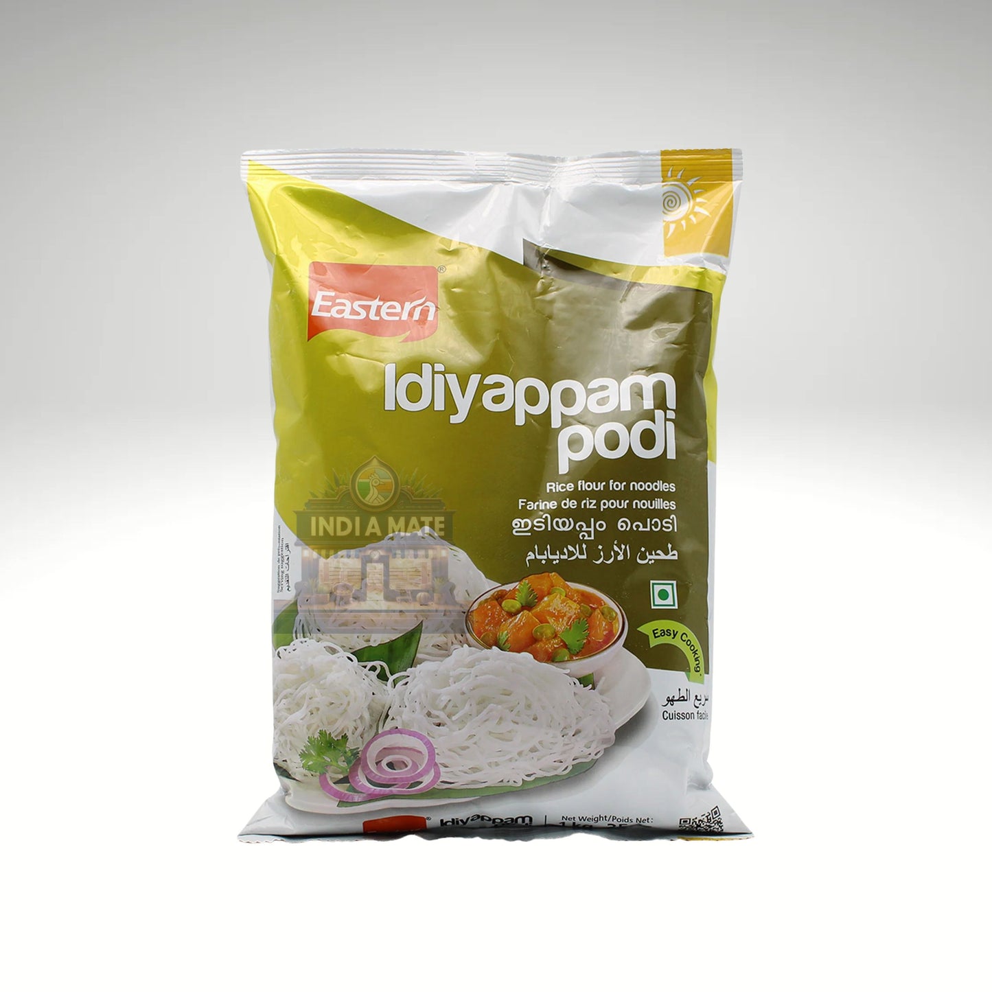 Eastern Idiyappam Podi - Premium rice flour for soft and fluffy string hoppers, available at IndiaMate.