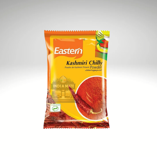 Eastern Kashmiri Chilli Powder (कश्मीरी मिर्च पाउडर) – premium red chilli powder for curries and biryani.
