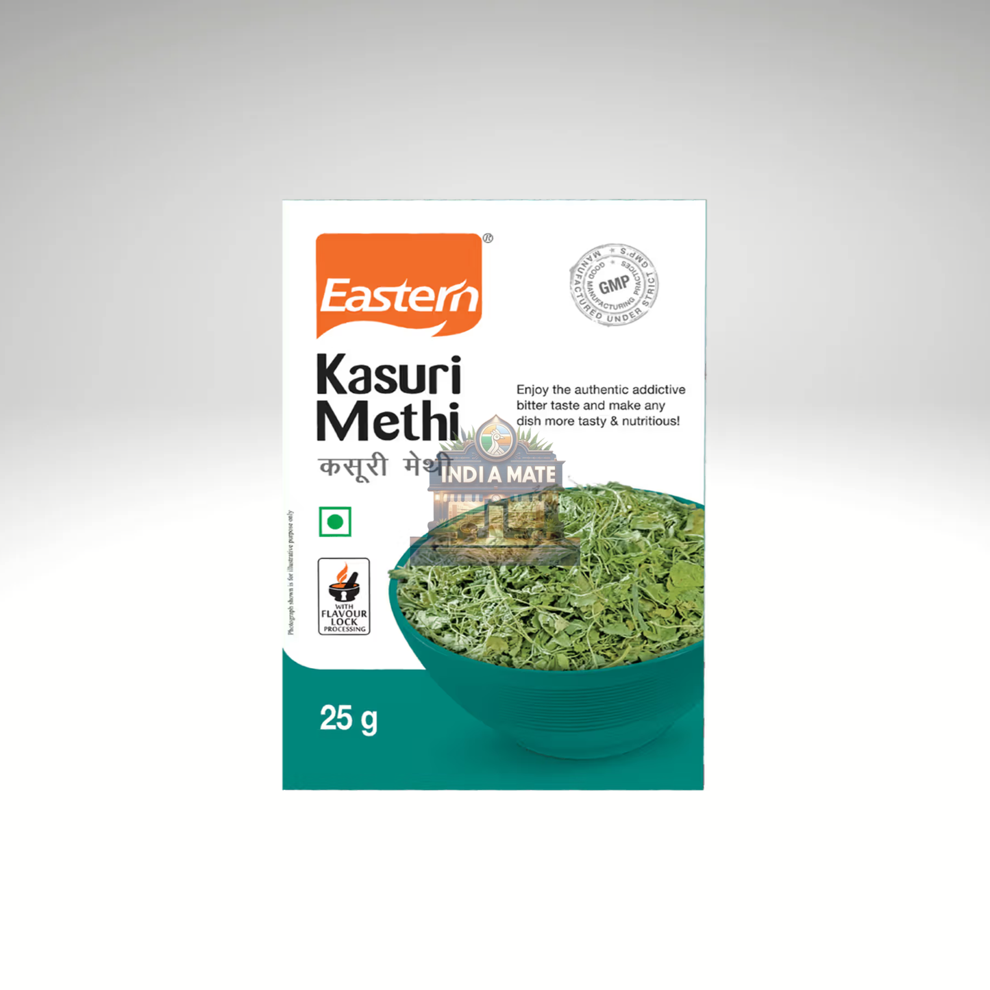 Eastern Kasuri Methi (Suhaagi Methi) – dried fenugreek leaves for authentic Indian flavour.