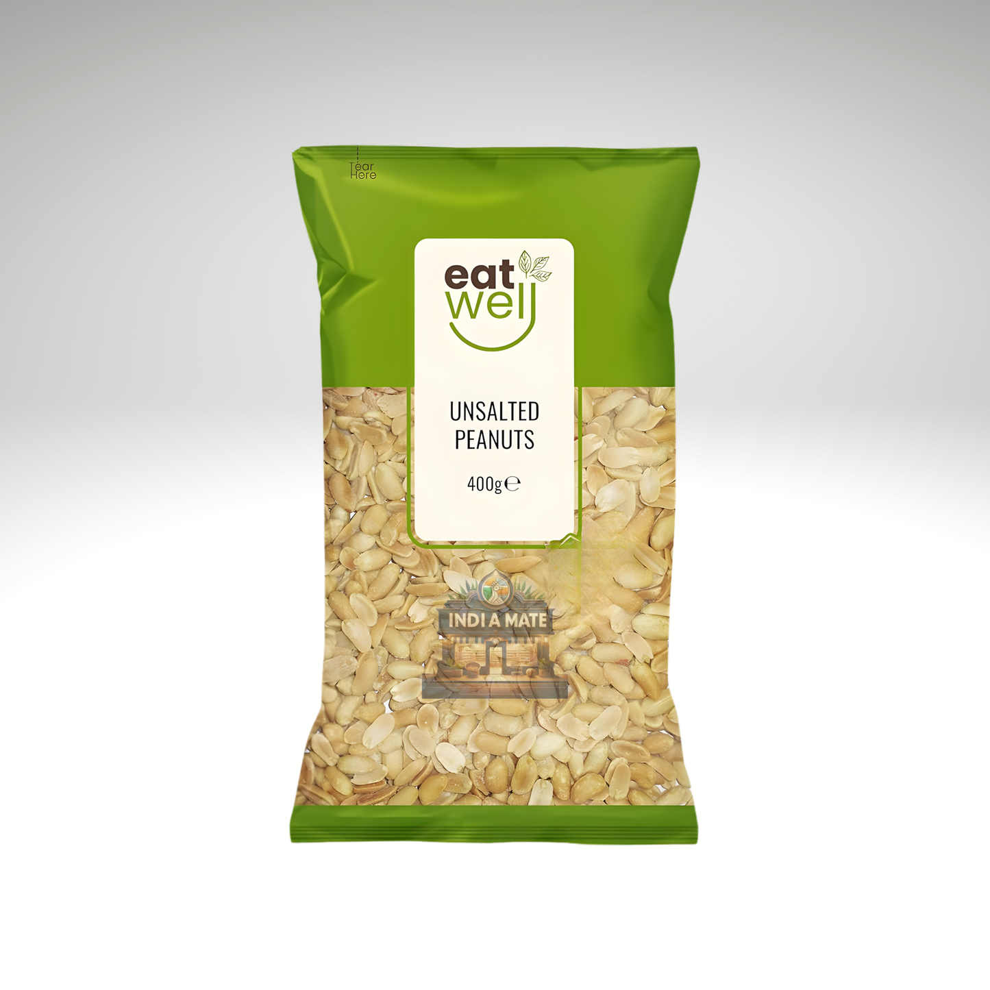 Eat Well Unsalted Peanuts – Fresh, crunchy, salt-free peanuts for healthy snacking and cooking.