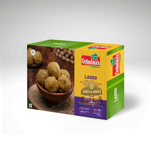 Grandmas Ladoo traditional Indian sweet round ladoos pack