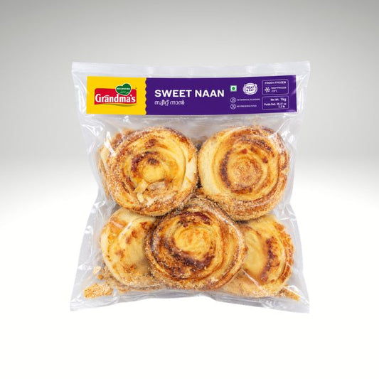 Grandma's Sweet Naan Family Pack Soft Sweet Naan.