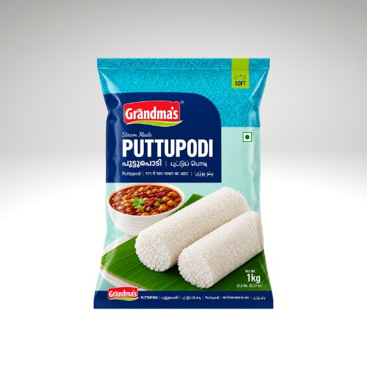 Grandma's White Puttu Podi Kerala Puttu Rice Flour.