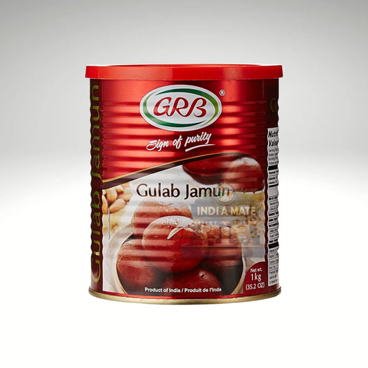 GRB Gulab Jamun – Ready-to-eat soft Indian sweet in rose-flavoured syrup