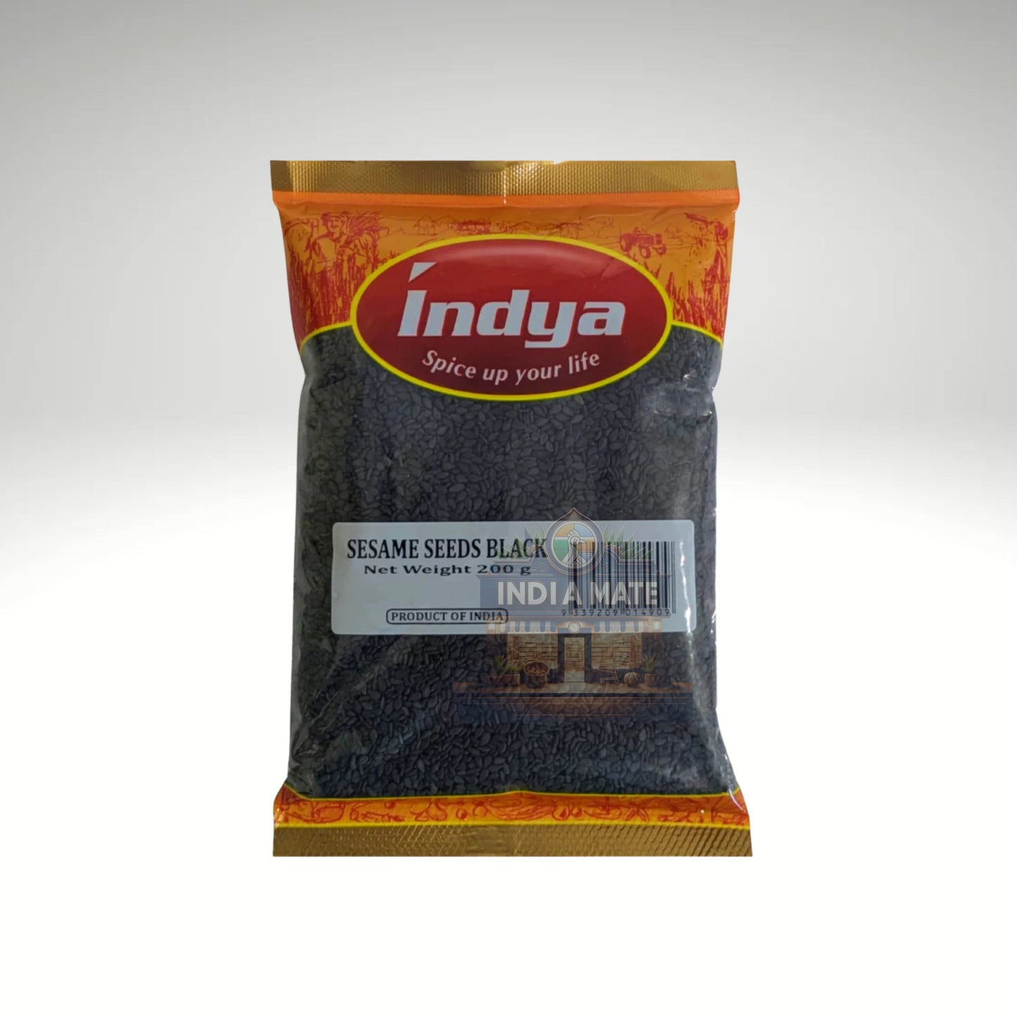 Indya Black Sesame Seed (കറുത്ത എള്ള്) – Nutrient-rich, aromatic seeds for cooking and traditional recipes