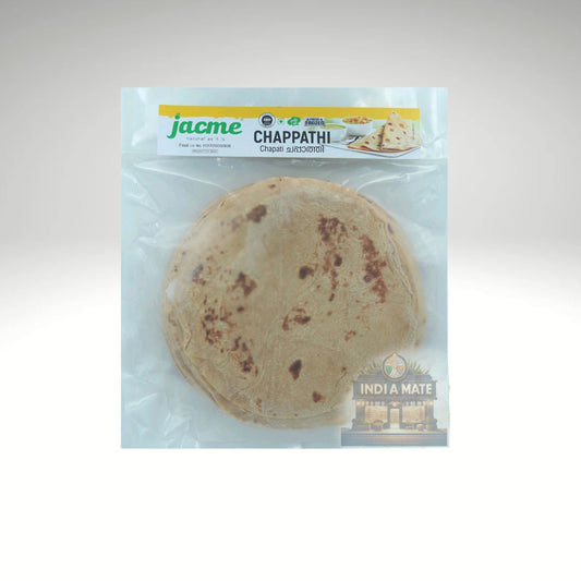 Jacme Chappathi - Soft and fresh Indian flatbread, perfect for pairing with curries, available at IndiaMate.