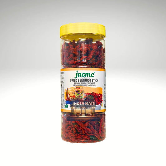 Jacme Fried Beetroot Stick – Crispy, deep-fried beetroot snack with natural flavour, available at IndiaMate.
