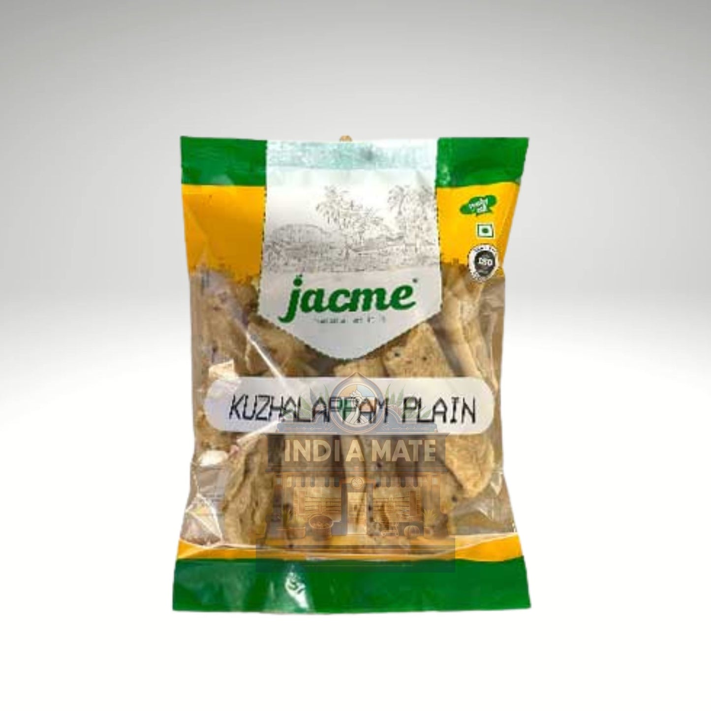 Jacme Kuzhalappam – Crispy Kerala snack made with rice flour and coconut.