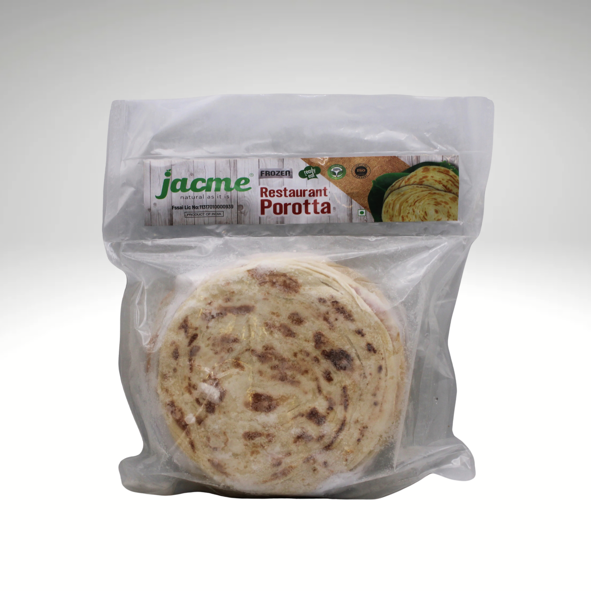 Jacme restaurant porotta or paratha is an indian dish which is ready to eat