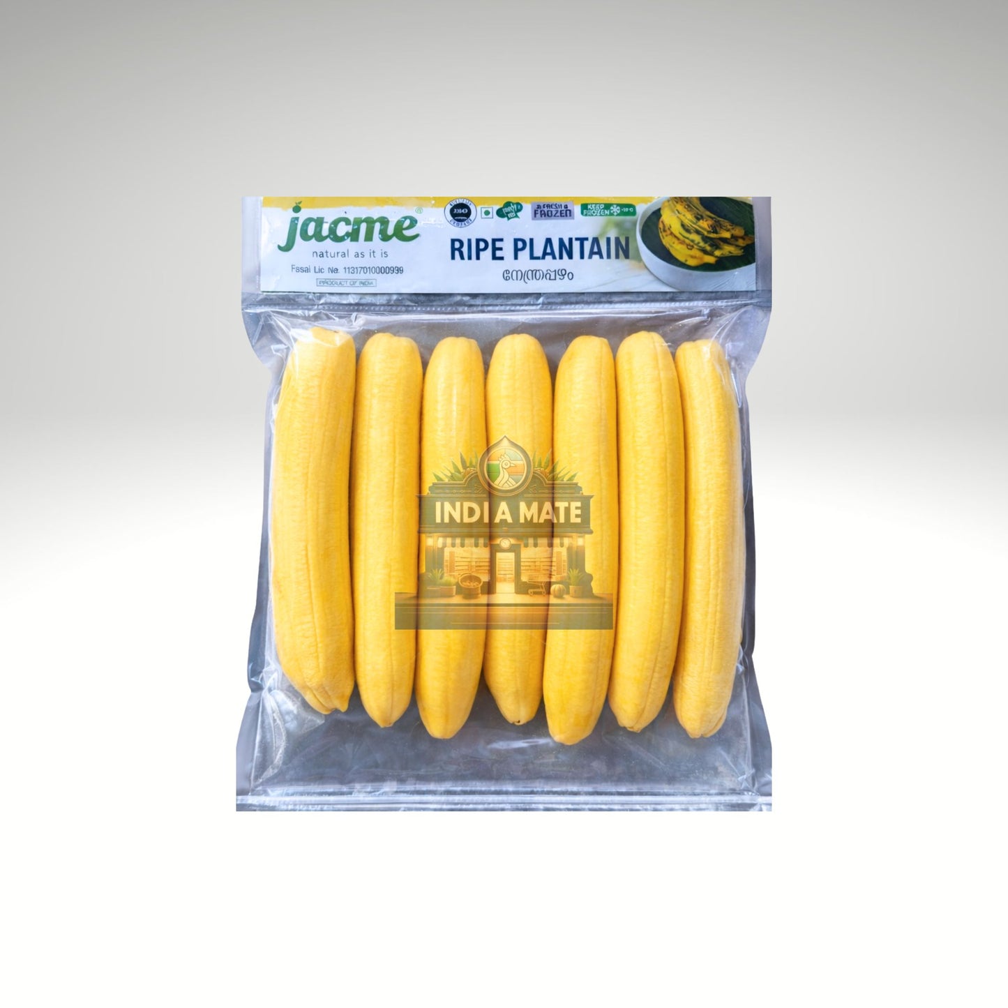 Jacme Ripe Banana (Plantain) – fresh South Indian ripe plantain for cooking.