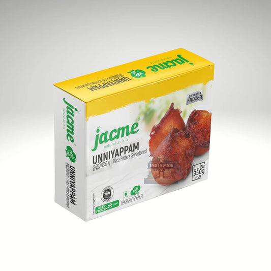 Jacme Unniyappam – Sweet fried rice flour dumplings with banana and coconut, available at IndiaMate.