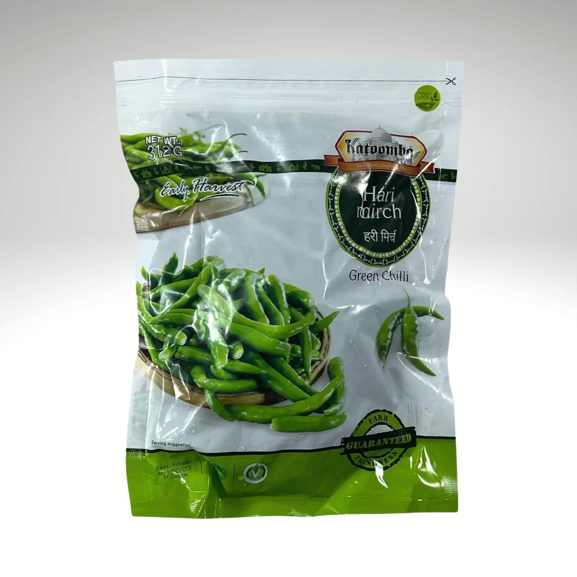 katoomba frozen vegetable green chilli also know as mulaku or hari mirch