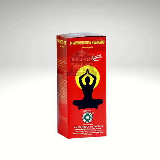 KDR Dhanwantharam Kuzhambu – Ayurvedic herbal massage oil for postnatal care and muscle strength
