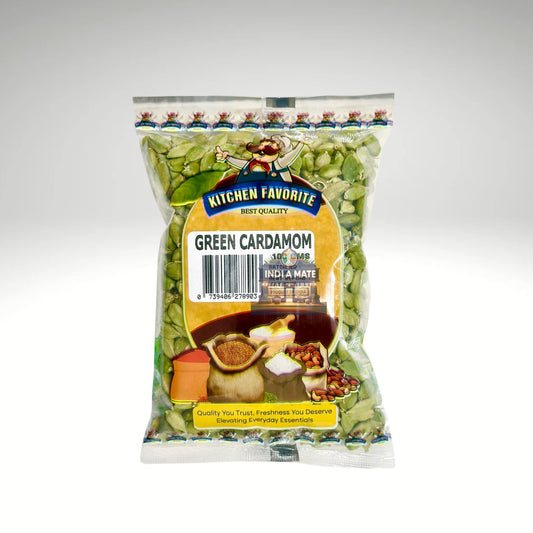 Kitchen Favorite Green Cardamom – aromatic whole green cardamom pods for cooking and tea.