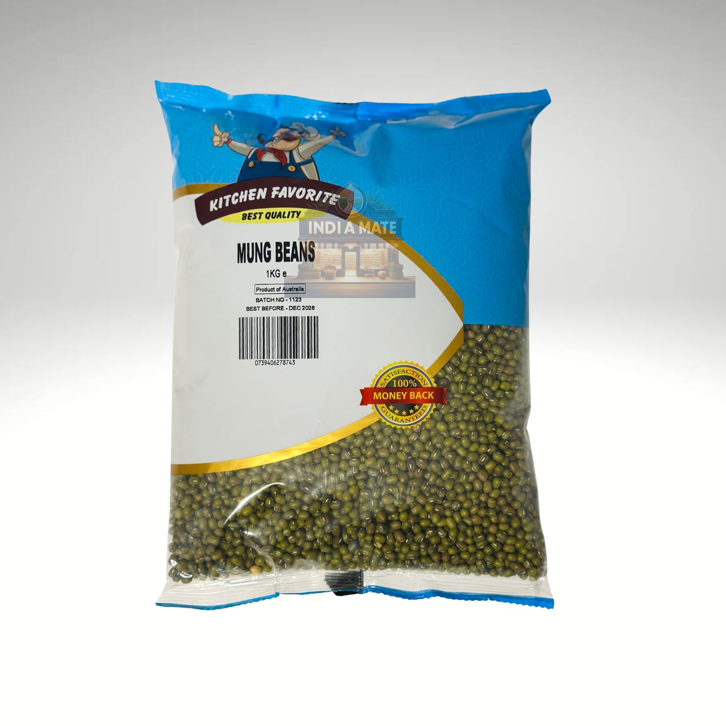 Kitchen Favorite Mung Bean (Moong Dal/ Cherupayar) - Premium quality mung beans for versatile Indian dishes.