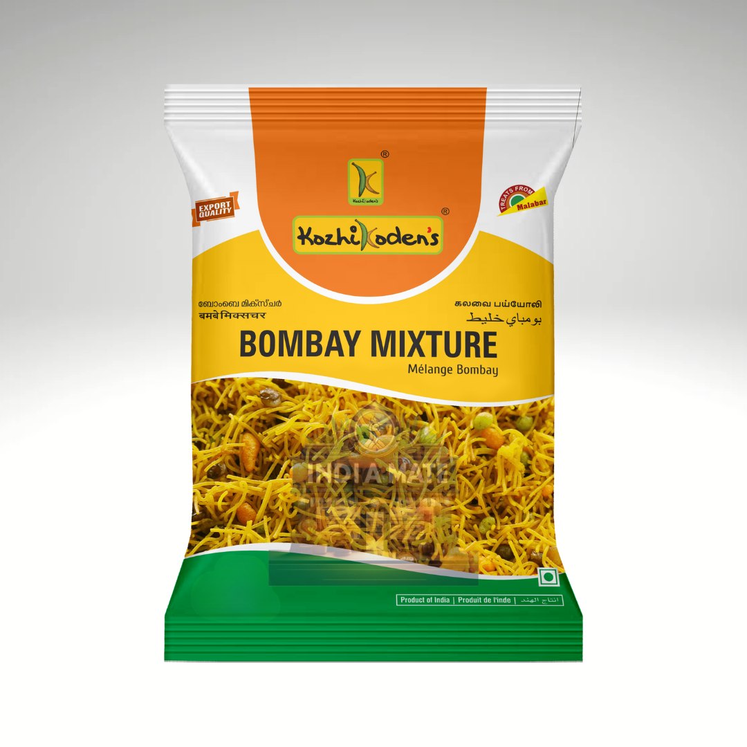 Kozhikoden's Bombay Mixture – Crunchy, spicy Indian snack with a delicious blend of flavours. Sold by Indiamate.