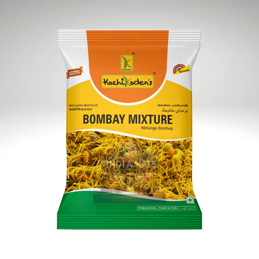 Kozhikoden's Bombay Mixture – Crunchy, spicy Indian snack with a delicious blend of flavours. Sold by Indiamate.