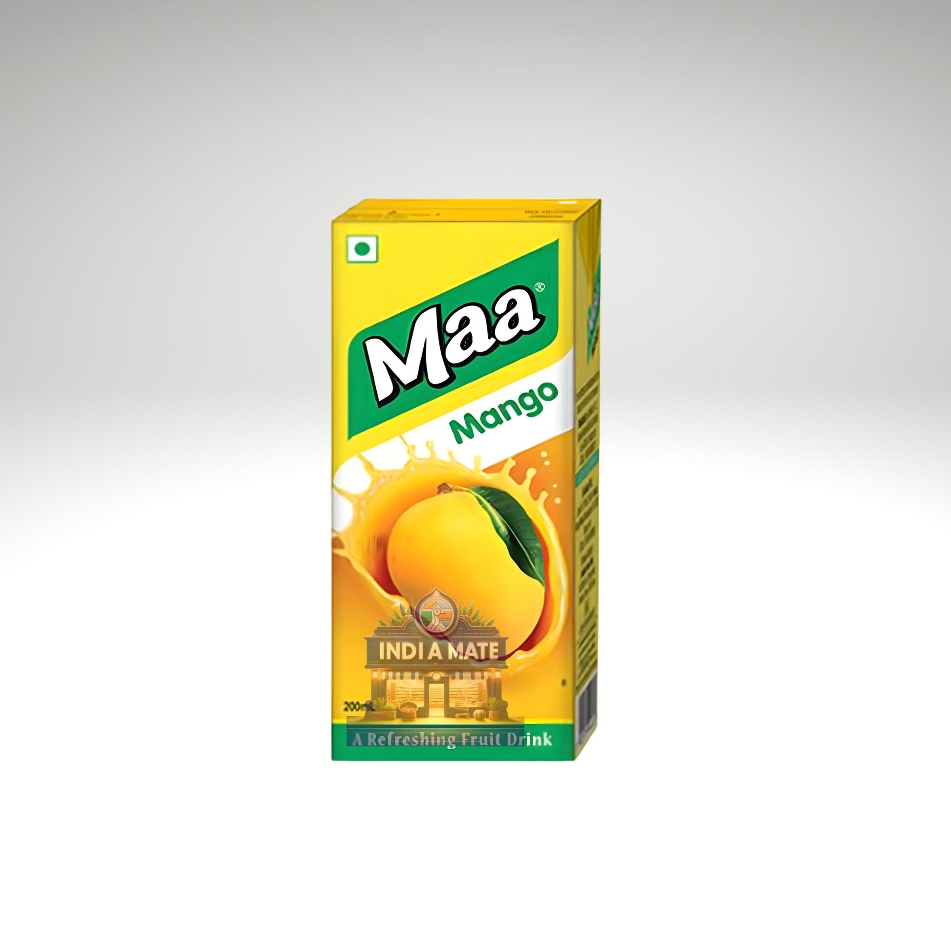 Maa Mango Juice – refreshing Indian mango fruit drink.