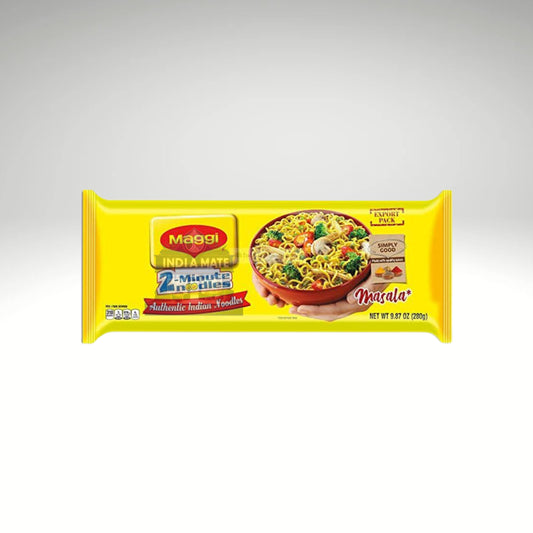 Maggi Masala Instant Noodles – Classic Indian 2-Minute Snack