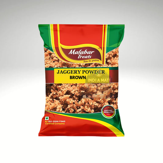 Malabar Treats Jaggery Powder Brown – Natural unrefined cane sugar powder