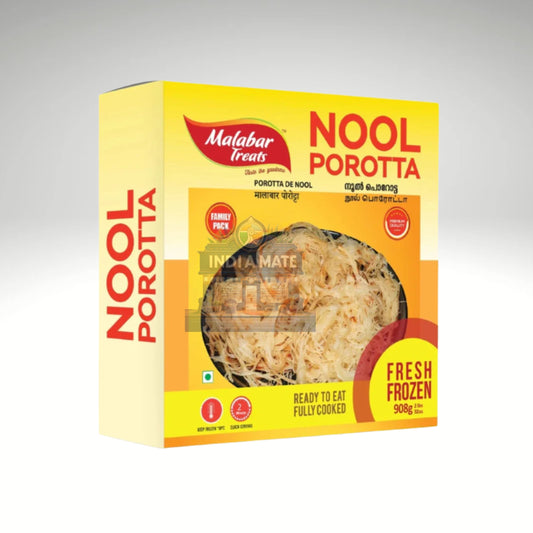 Malabar Treats Nool Porotta – traditional layered flatbread with flaky texture. 