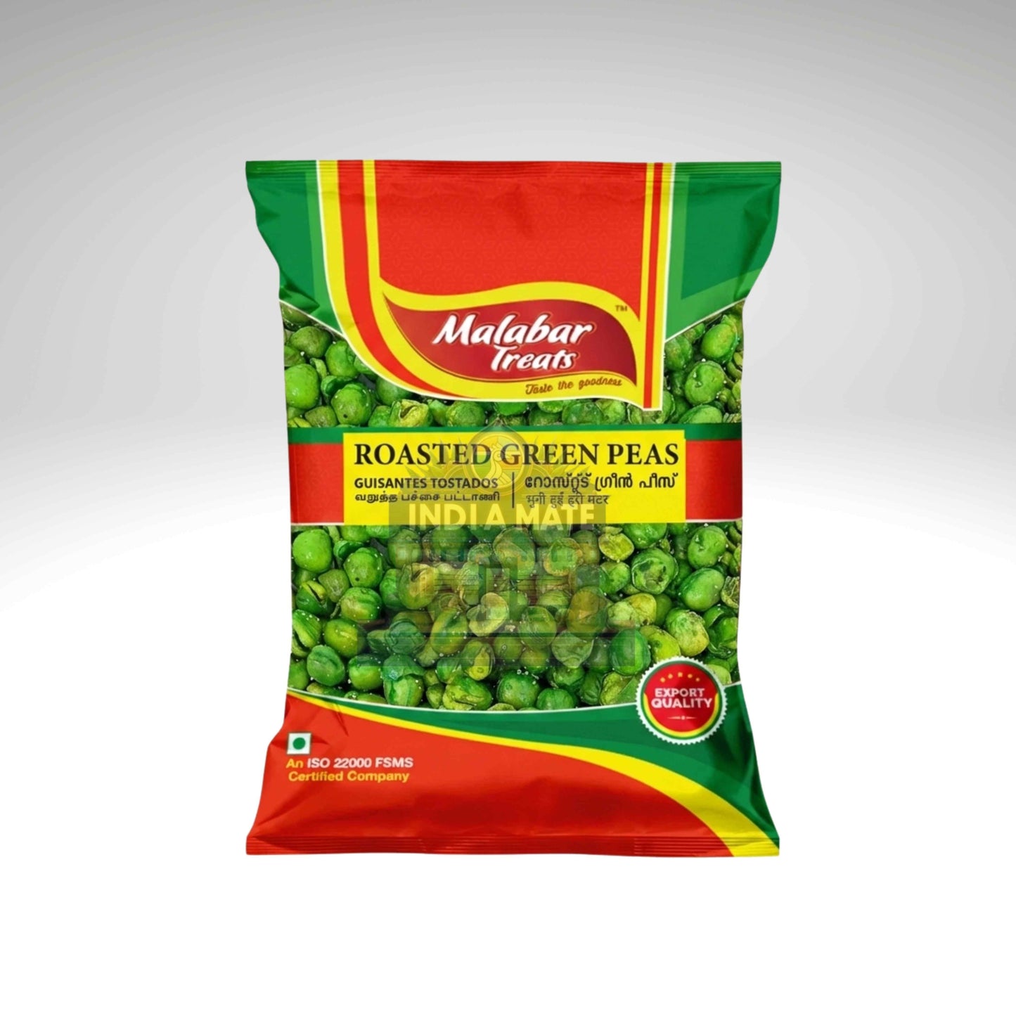 Malabar Treats roasted green peas crunchy healthy snack