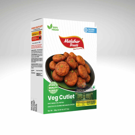 Malabar Treats Vegetable Cutlet – crispy mixed vegetable snack.