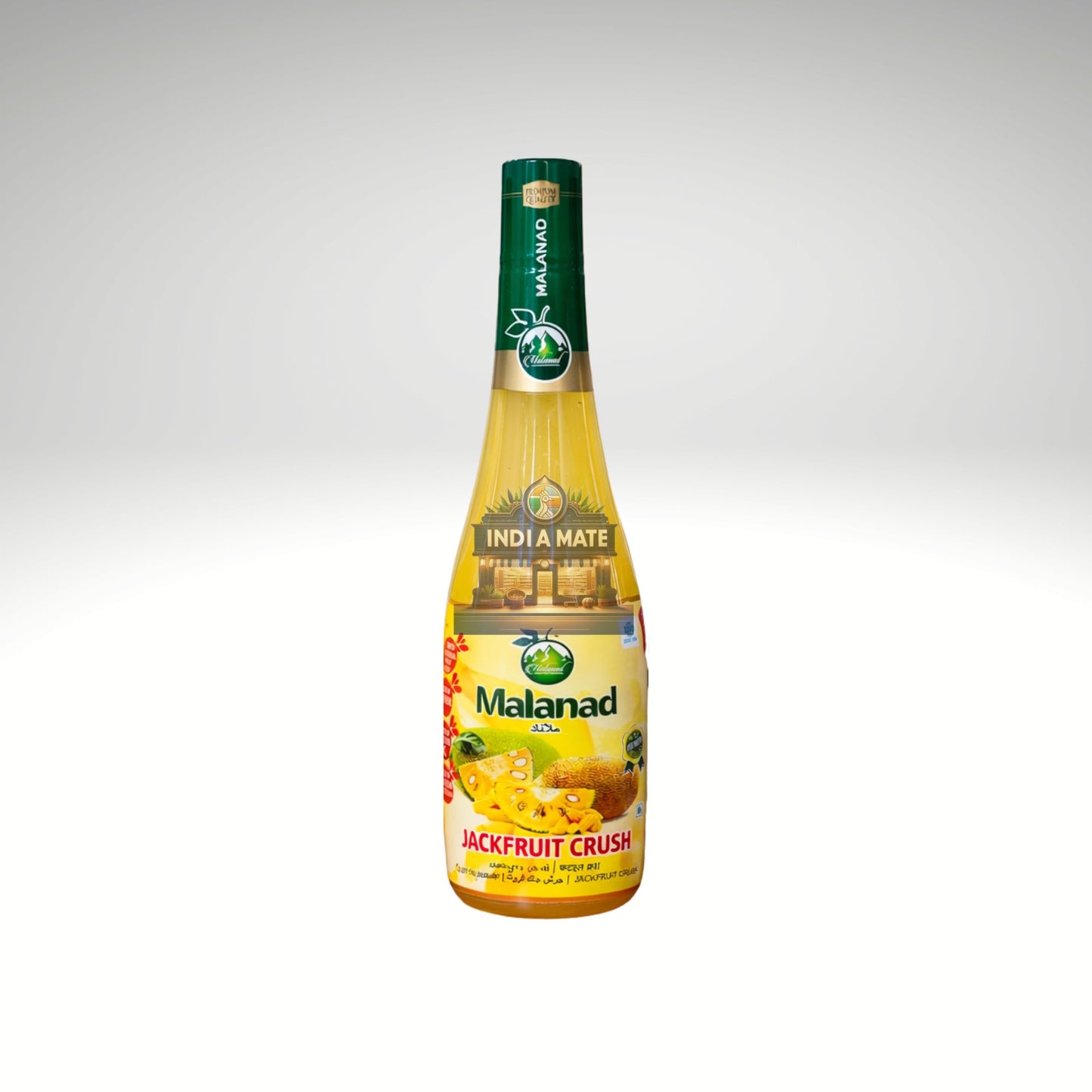 Malanad jackfruit crush drink mix tropical jackfruit flavoured beverage.