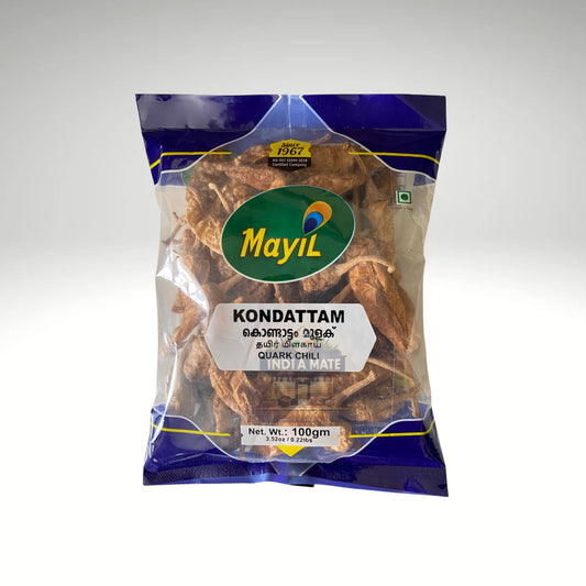 Mayil Quark Chilli (Kondattam Mulak) – Sun-dried salted green chillies for traditional South Indian cooking