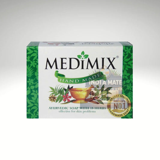 Medimix Ayurvedic soap packaging on a white background