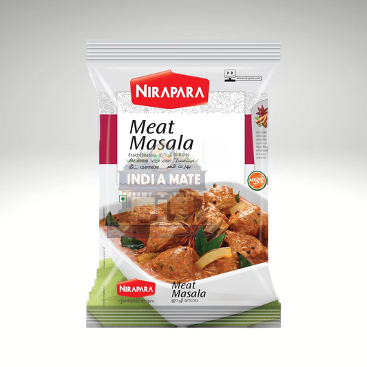 Nirapara Meat Masala packaging on a white background