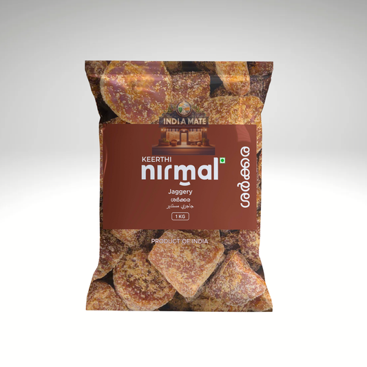 Nirmal Keerthi Jaggery Ball Brown  – natural, unrefined sugarcane jaggery.