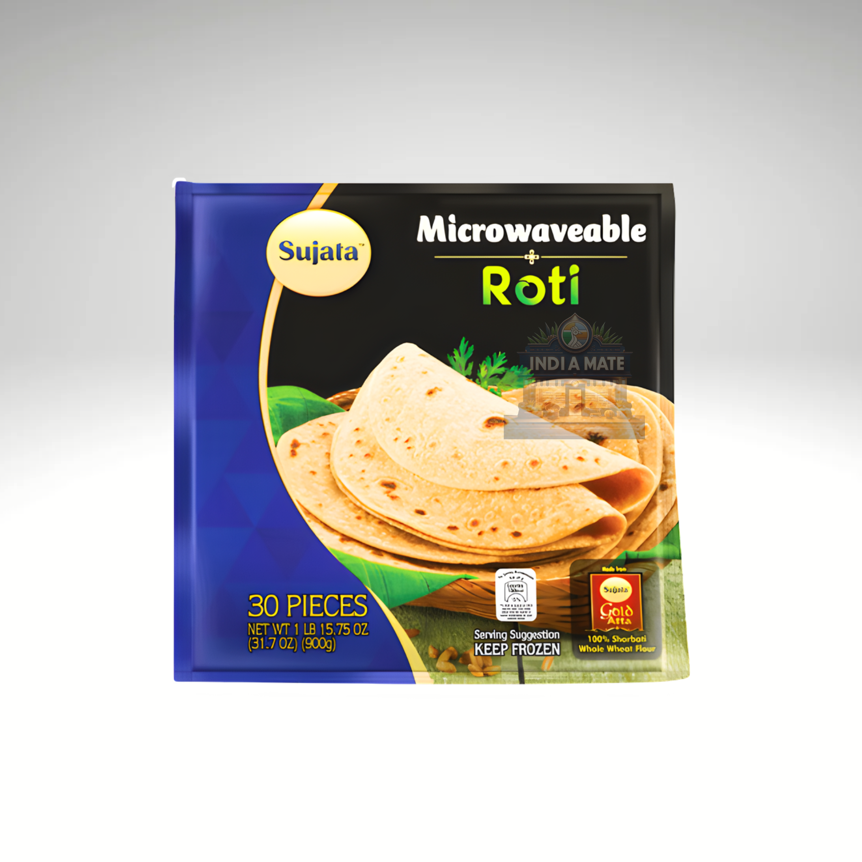 Regular Roti Pillsbury Microwaveable Roti | Soft & Ready-to-Heat Indian Flatbread ...