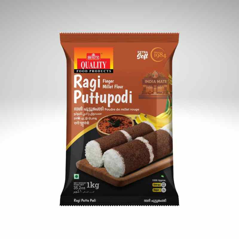 Quality Ragi Puttu Powder Finger Millet Puttu Flour.