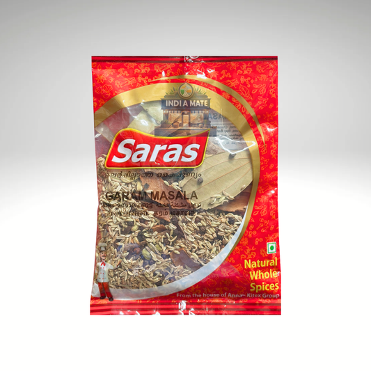 Saras Garam Masala Whole – premium whole spice mix.