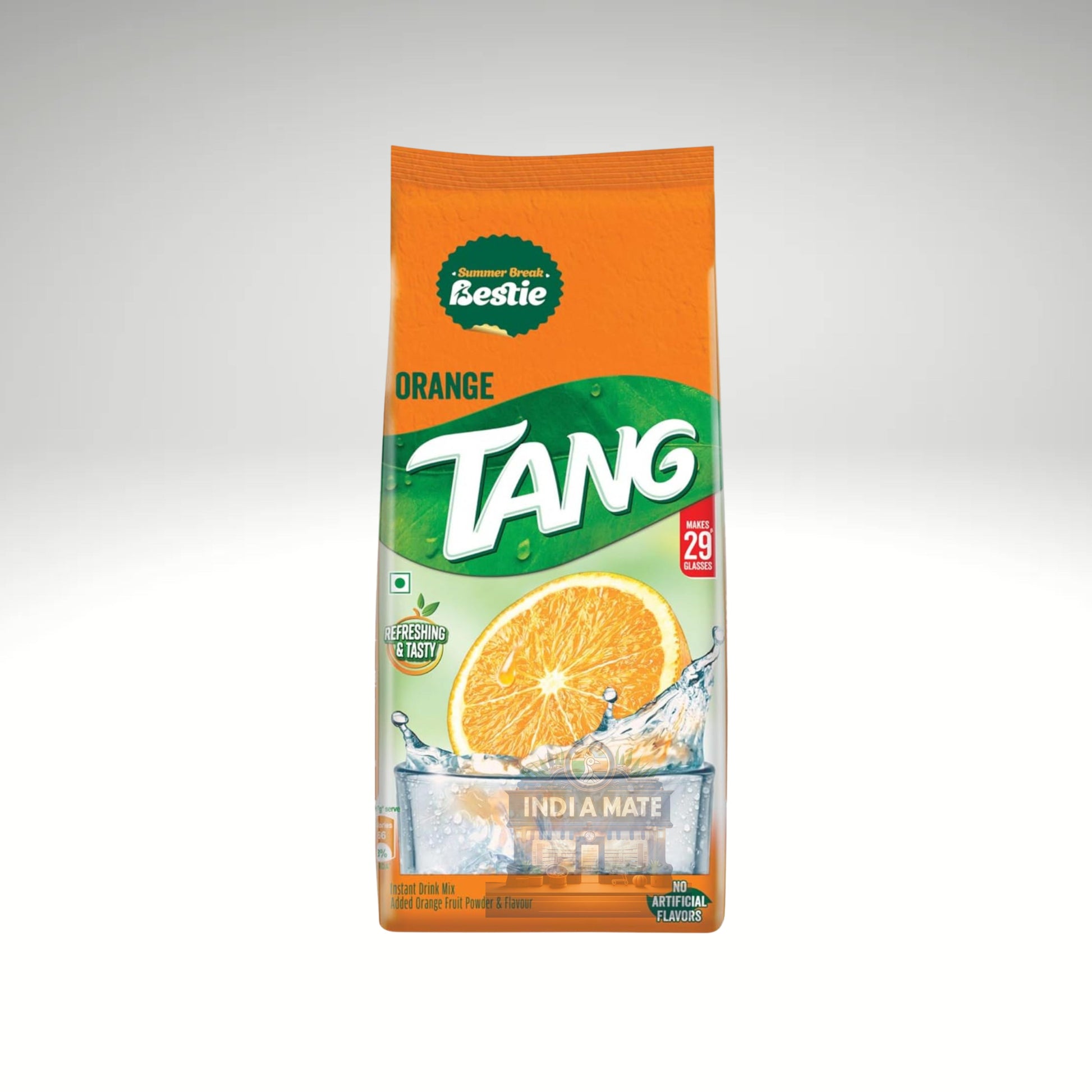 Tang Orange Instant Drink Mix – Refreshing citrus-flavoured beverage powder with Vitamin C
